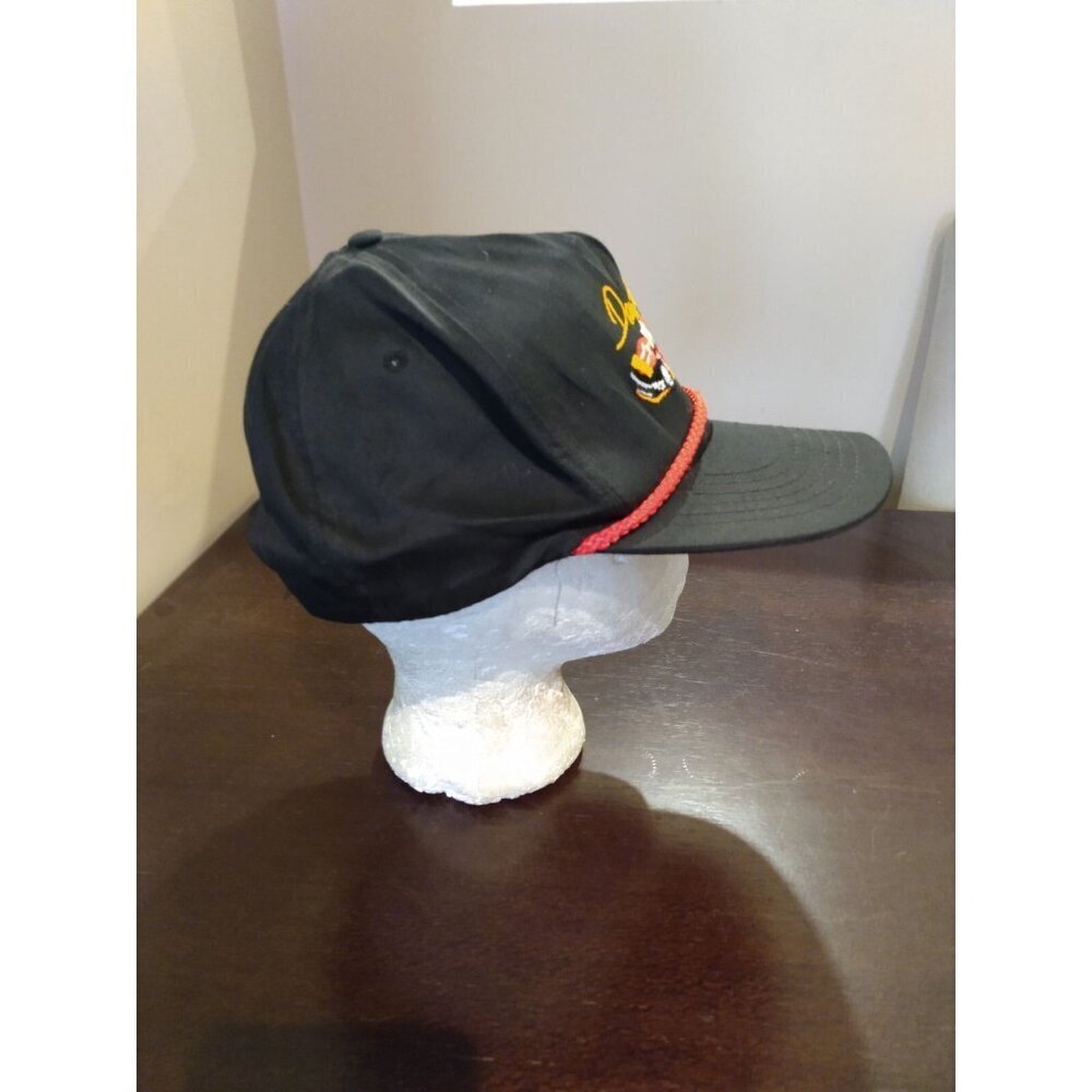 Vintage NASCAR Davey Allison Snapback Hat #28 Texaco Havoline Made In USA - Picture 3 of 7